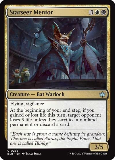 Starseer Mentor (Bloomburrow) Near Mint Foil