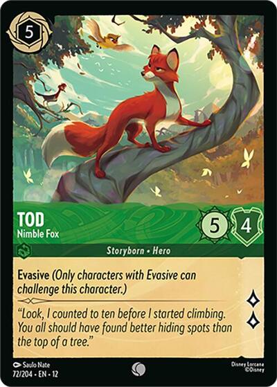 Tod - Nimble Fox (Wilds Unknown) Near Mint
