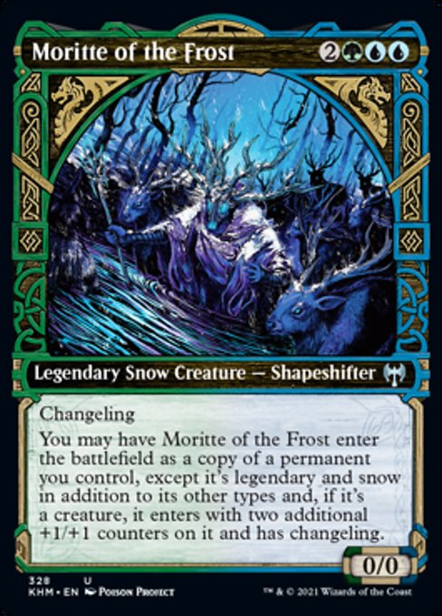 Moritte of the Frost (Showcase) (Kaldheim) Light Play Foil