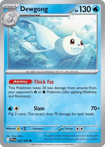 Dewgong - 022 (ME02: Phantasmal Flames) Near Mint