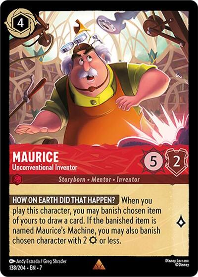 Maurice - Unconventional Inventor (Archazia's Island) Near Mint