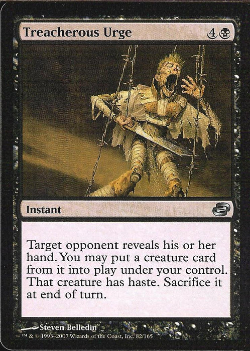 Treacherous Urge (Planar Chaos) Light Play