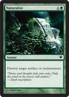 Naturalize (Innistrad) Light Play