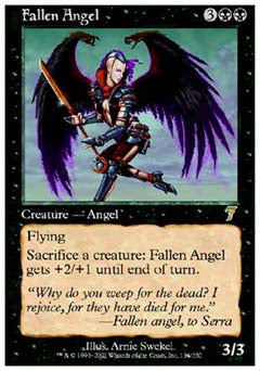 Fallen Angel (7th Edition) Light Play
