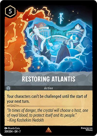 Restoring Atlantis (Archazia's Island) Near Mint