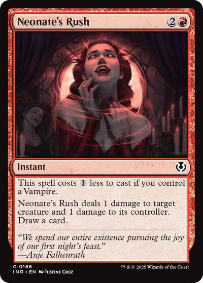 Neonate's Rush (Innistrad Remastered) Light Play Foil