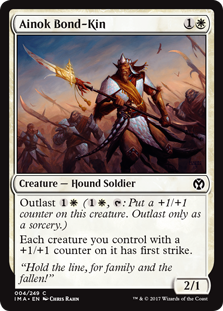 Ainok Bond-Kin (Iconic Masters) Light Play Foil