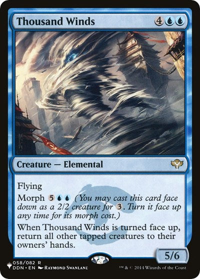 Thousand Winds (The List) Light Play