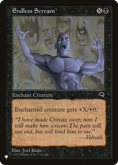Endless Scream (The List) Near Mint