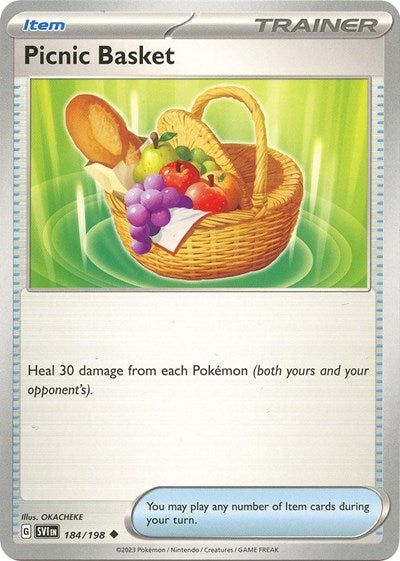 Picnic Basket (Scarlet and Violet: Base Set) Near Mint Reverse Holofoil