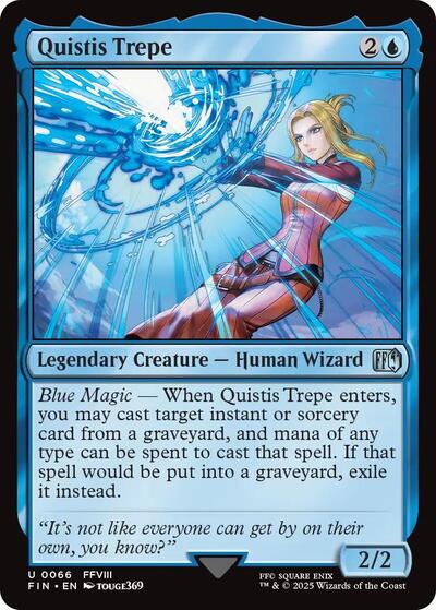 Quistis Trepe (Universes Beyond: FINAL FANTASY) Near Mint Foil