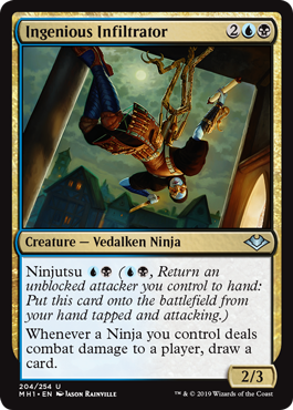 Ingenious Infiltrator (Modern Horizons) Light Play