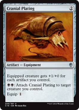 Cranial Plating (Commander 2016 Edition) Light Play