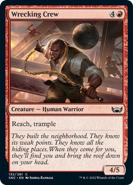 Wrecking Crew (Streets of New Capenna) Light Play Foil