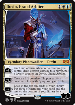 Dovin, Grand Arbiter (Ravnica Allegiance) Light Play