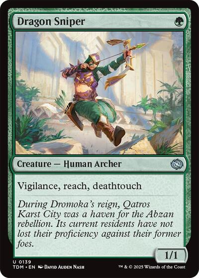 Dragon Sniper (Tarkir: Dragonstorm) Near Mint