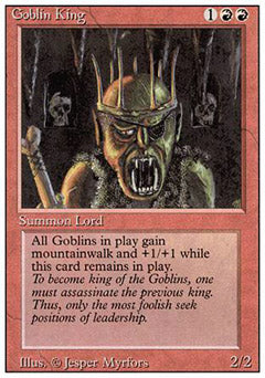 Goblin King (Revised) Light Play