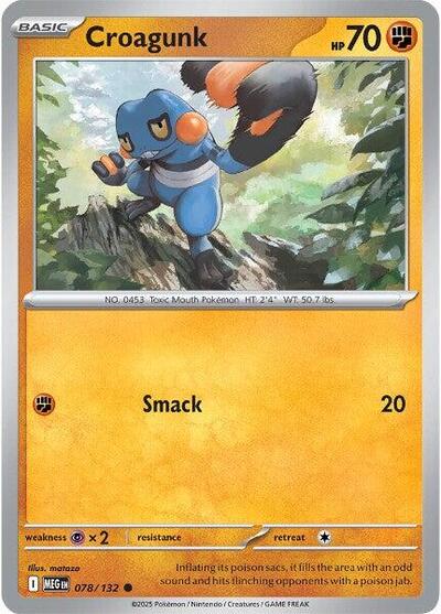 Croagunk (ME01: Mega Evolution) Near Mint