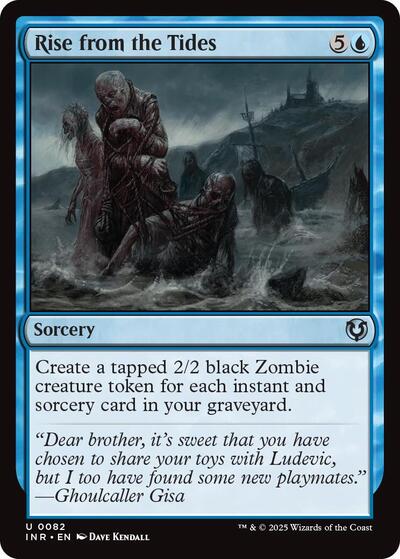 Rise from the Tides (Innistrad Remastered) Light Play Foil