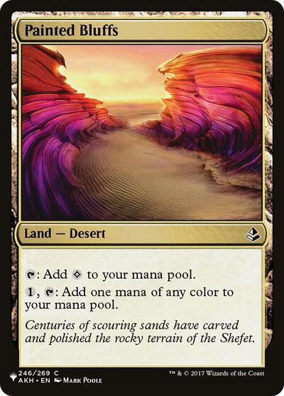 Painted Bluffs (The List) Near Mint