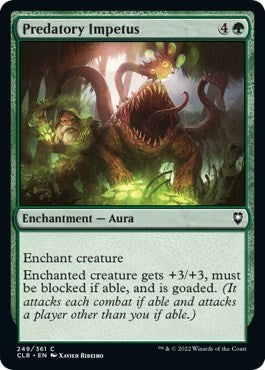 Predatory Impetus (Commander Legends: Battle for Baldur's Gate) Light Play Foil
