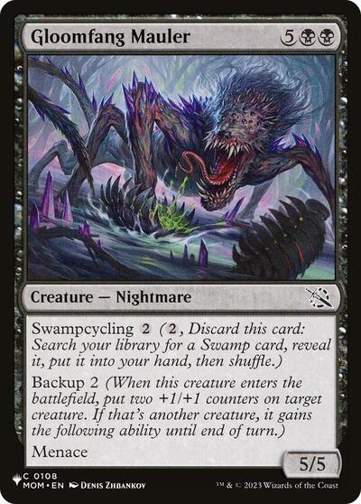 Gloomfang Mauler (The List) Near Mint