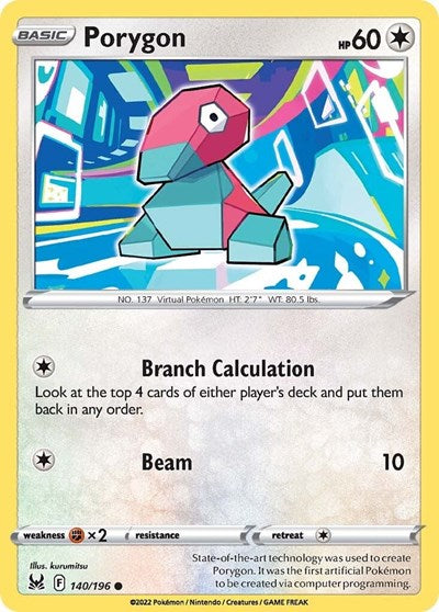 Porygon (SWSH11: Lost Origin) Near Mint