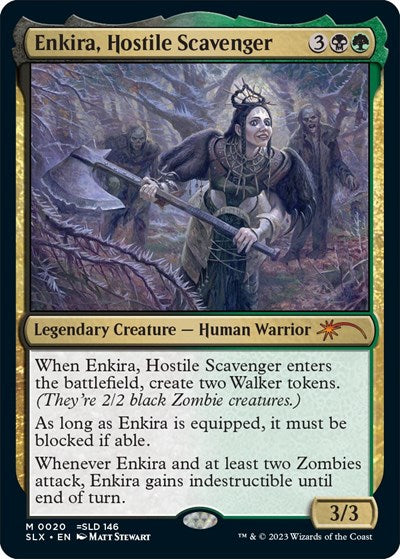 Enkira, Hostile Scavenger (SLX) Light Play