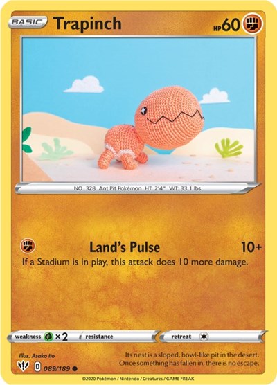 Trapinch (SWSH03: Darkness Ablaze) Near Mint