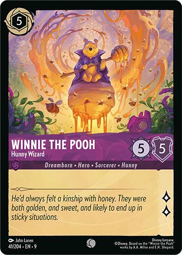 Winnie the Pooh - Hunny Wizard (Fabled) Near Mint