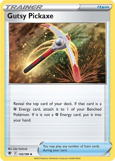 Gutsy Pickaxe (SWSH10: Astral Radiance) Near Mint Reverse Holofoil