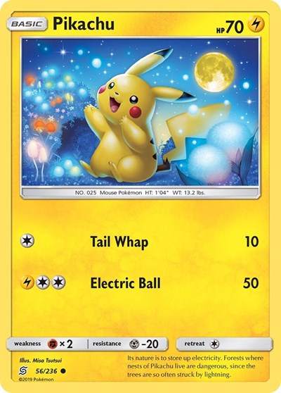 Pikachu (56) (SM - Unified Minds) Near Mint