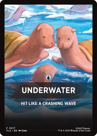 Underwater Theme Card (Avatar: The Last Airbender) Near Mint
