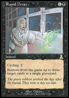 Rapid Decay (Urza's Destiny) Light Play