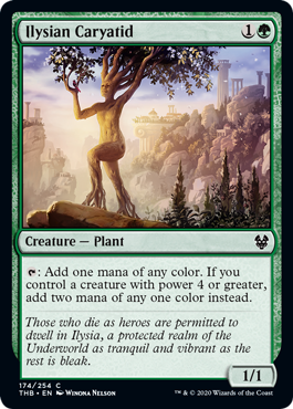 Ilysian Caryatid (Theros Beyond Death) Light Play