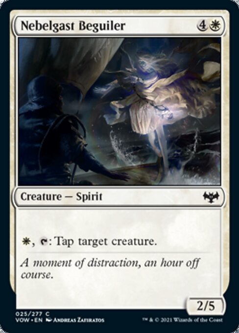 Nebelgast Beguiler (Innistrad: Crimson Vow) Light Play Foil