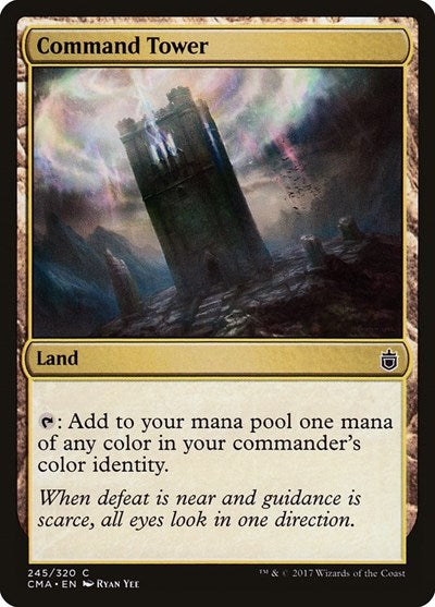 Command Tower (Commander Anthology) Light Play