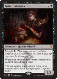 Grim Haruspex (Khans of Tarkir) Light Play