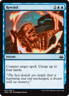 Rewind (Modern Masters 2017) Light Play
