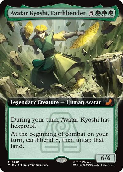Avatar Kyoshi, Earthbender (Extended Art) (Avatar: The Last Airbender: Eternal-Legal) Near Mint