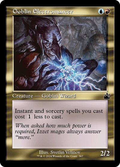 Goblin Electromancer (Retro Frame) (Ravnica Remastered) Near Mint
