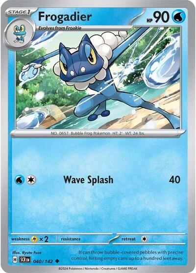 Frogadier (SV07: Stellar Crown) Near Mint