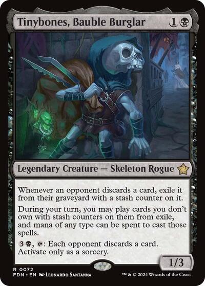 Tinybones, Bauble Burglar (Foundations) Near Mint Foil