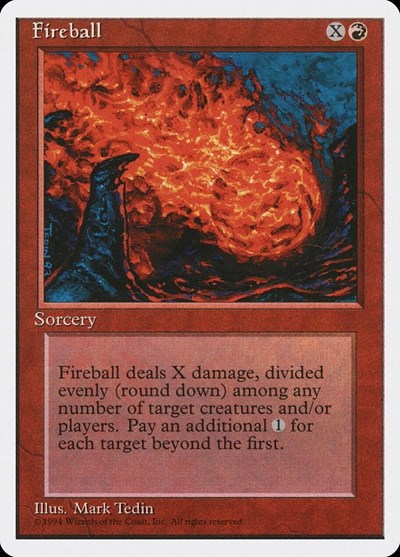 Fireball (Promos: Media) Light Play