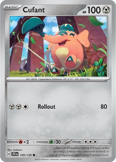 Cufant (SV09: Journey Together) Near Mint Reverse Holofoil