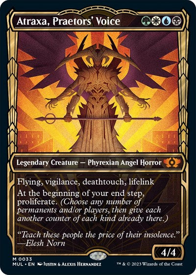 Atraxa, Praetors' Voice (March of the Machine: Multiverse Legends) Near Mint Foil