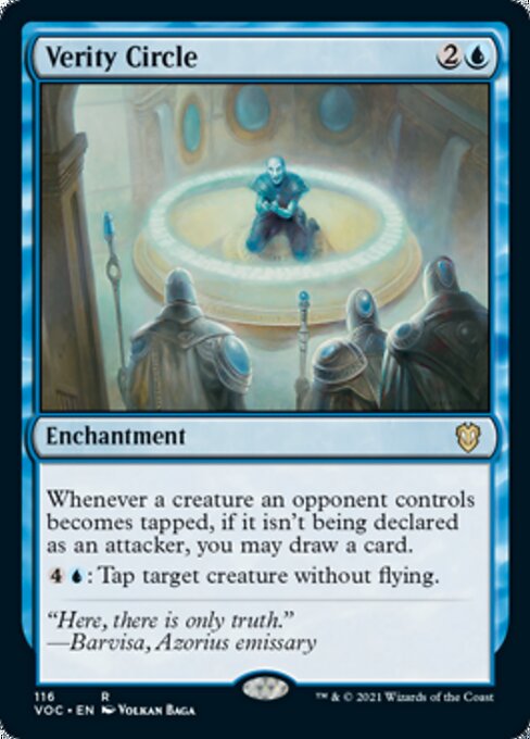 Verity Circle (Commander 2021 Crimson Vow) Light Play