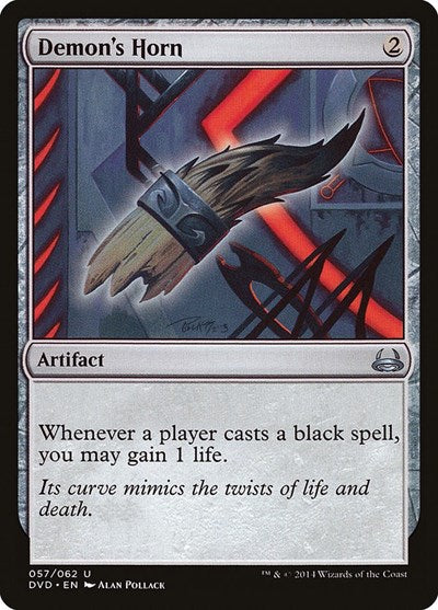 Demon's Horn (Duel Decks: Anthology) Light Play