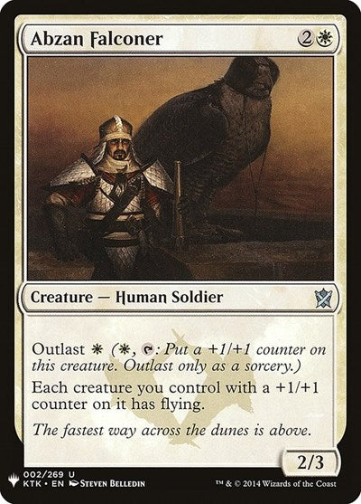 Abzan Falconer (Mystery Booster) Light Play