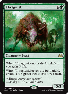 Thragtusk (Modern Masters 2017) Light Play